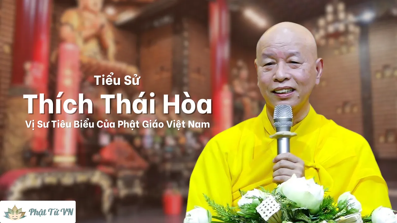 Tiểu Sử Hòa thượng Thích Thái Hòa – Vị Sư Tiêu Biểu Ở Việt Nam